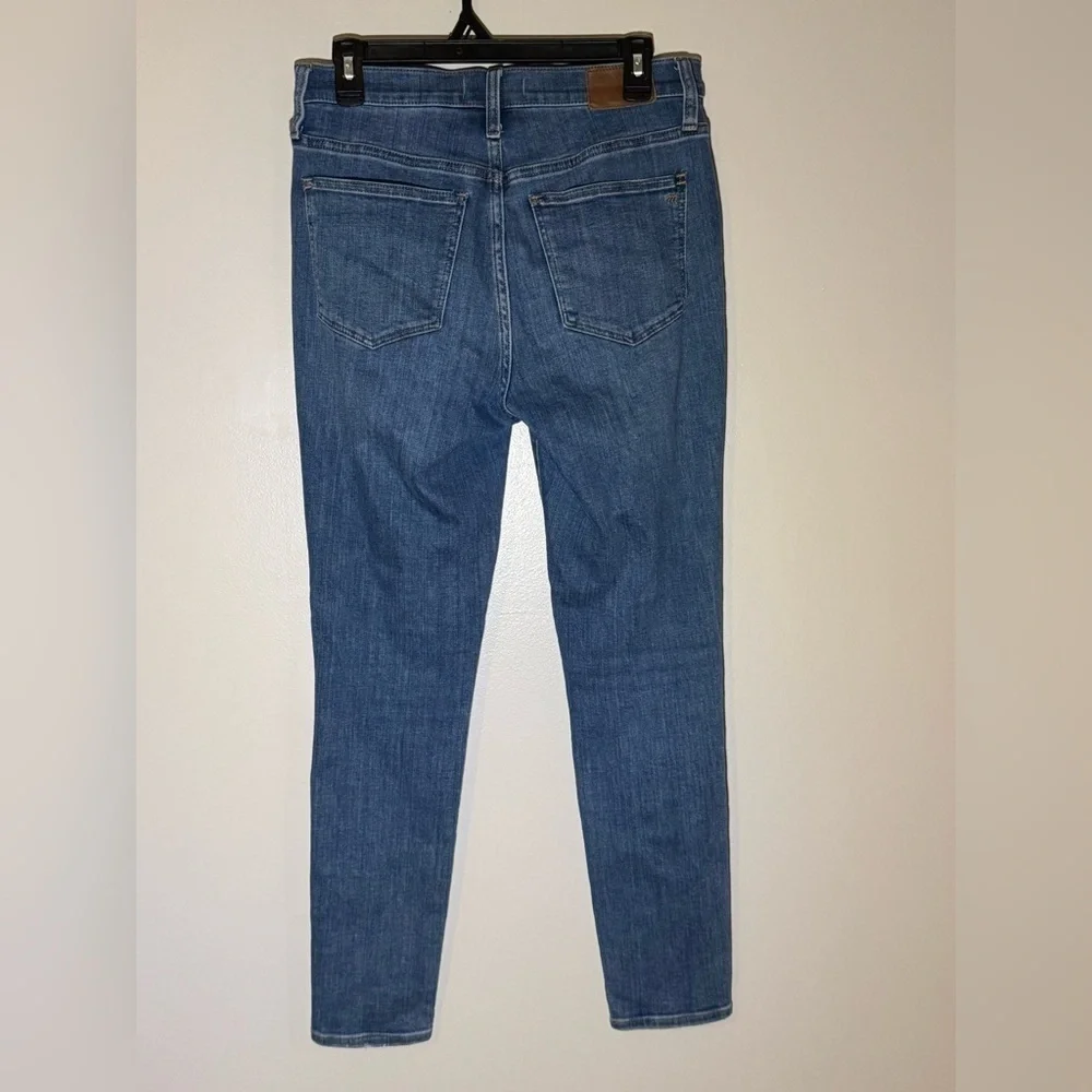Madewell Women's 10" High Rise Skinny Jeans Size 28 M6234 Casual Preppy Chic - Picture 2 of 11